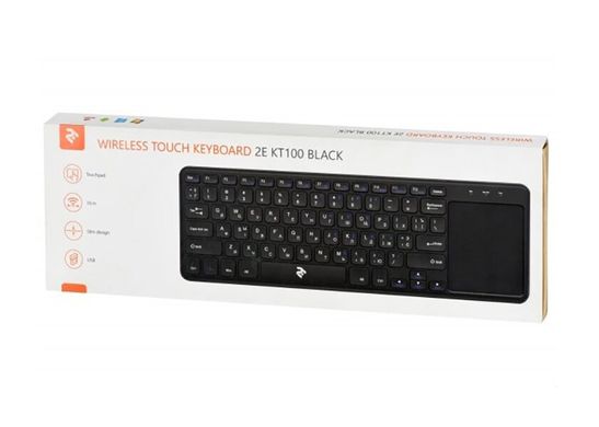 Клавіатура 2E KT 100 Black