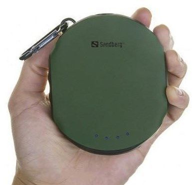 Sandberg Survivor 10000mAh, 2xUSB, IPX6, мини-компас и фонарик