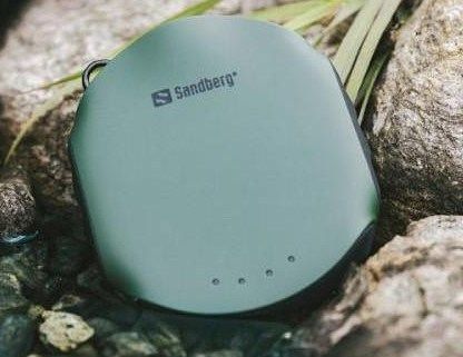 Sandberg Survivor 10000mAh, 2xUSB, IPX6, мини-компас и фонарик