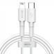 Кабель Lightning to Type-C Baseus BMX Mini MFI 18W 1.2m White
