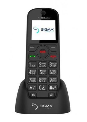 SIGMA mobile Comfort 50 Senior Black