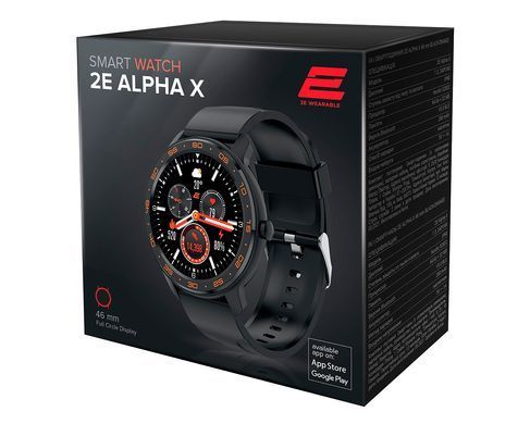 2E Alpha X 46mm 2E-CWW30BKOR Black Orange