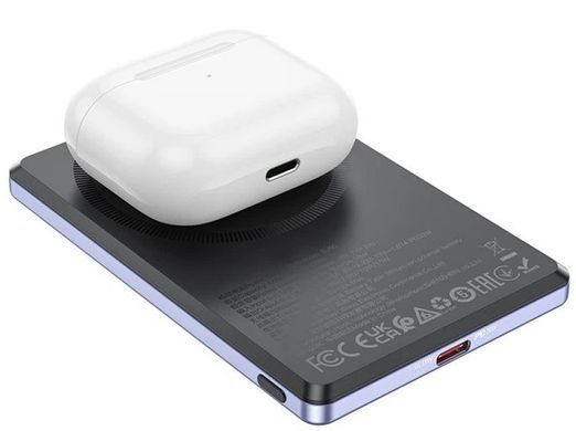 BOROFONE BJ50 5000mAh MagSafe 15W+PD20W Purple
