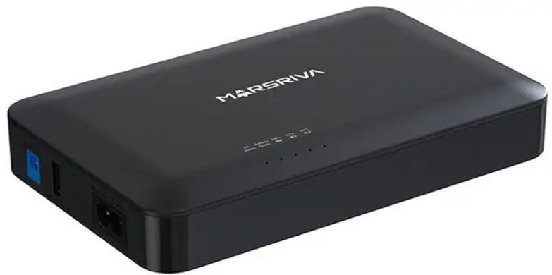 ДБЖ для роутеров Marsriva KP2Plus 240VAC 2xDC+PoE24V1A+USB OUT, 2x5V/9V/12V2.5A 18W 16000Ah