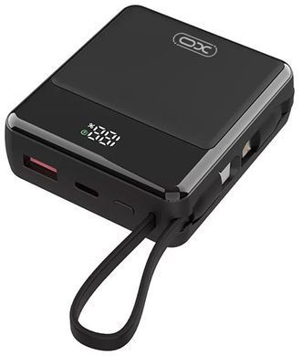 XO PR224 fast charging lighting\ type-c 10000mAh Black