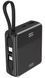 XO PR224 fast charging lighting\ type-c 10000mAh Black