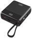 XO PR224 fast charging lighting\ type-c 10000mAh Black
