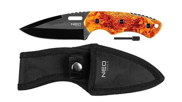 Нож NEO 63-109 тактичний кремінь, чохол